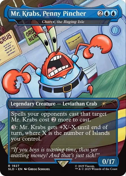 Charix, the Raging Isle, Magic card SLD 1927 — Secret Lair Drop set
