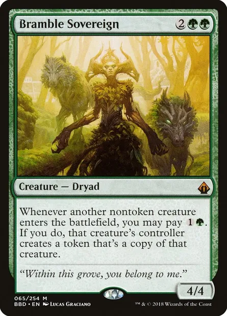 Bramble Sovereign, Magic card BBD 65 — Battlebond set