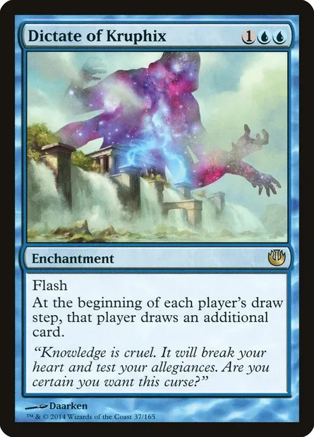Dictate of Kruphix, Magic card JOU 37 — Journey into Nyx set