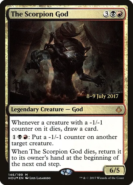 The Scorpion God, Magic card PHOU 146s — Hour of Devastation Promos set