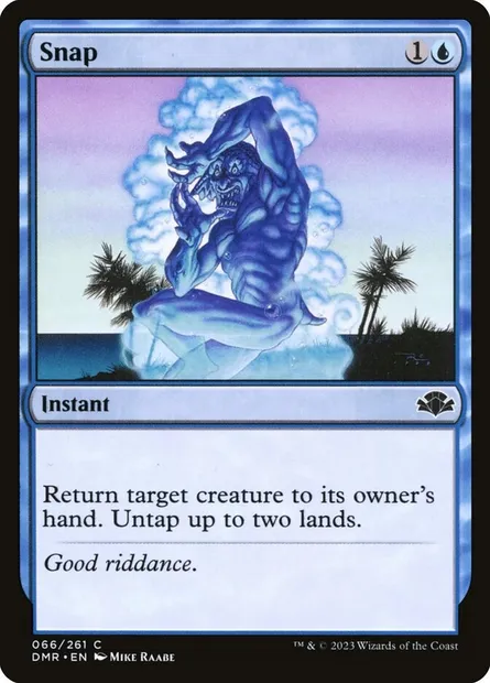 Snap, Magic card DMR 66 — Dominaria Remastered set