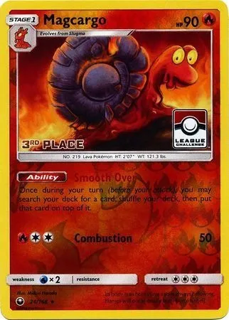 Volcaropod, carte Pokémon LGP 024-3 — extension League Promos