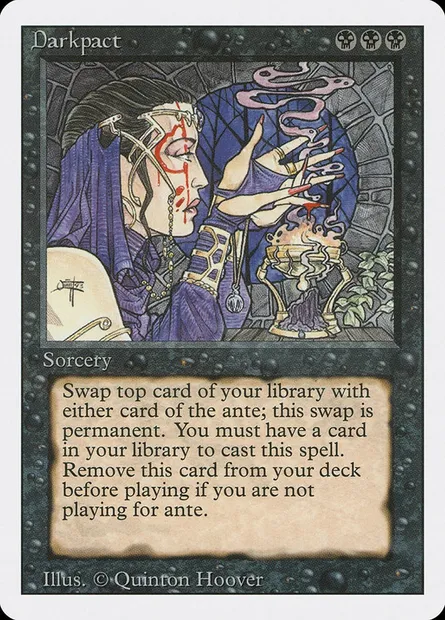 Darkpact, Magic card 3ED 100 — Revised Edition set