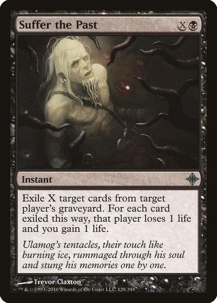 Suffer the Past, Magic card ROE 128 — Rise of the Eldrazi set