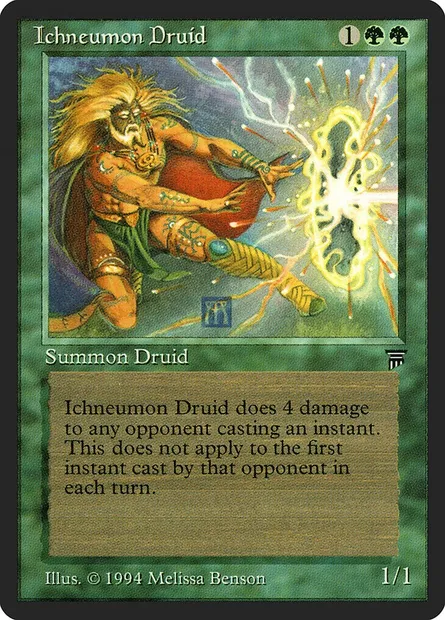 Ichneumon Druid, Magic card LEG 191 — Legends set