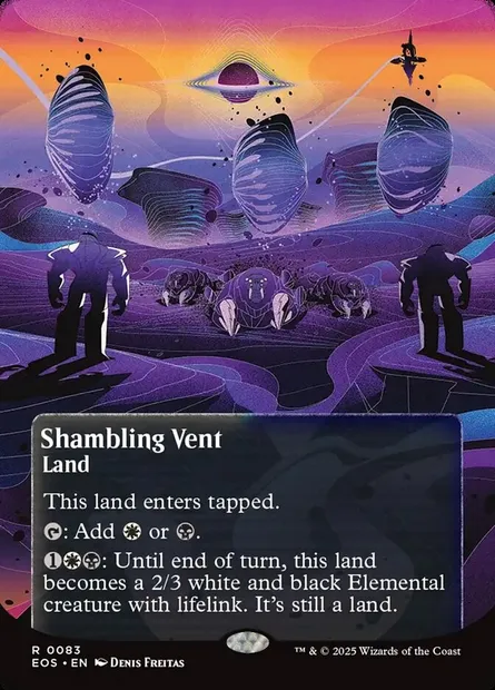 Shambling Vent, Magic card EOS 83 — Edge of Eternities: Stellar Sights set