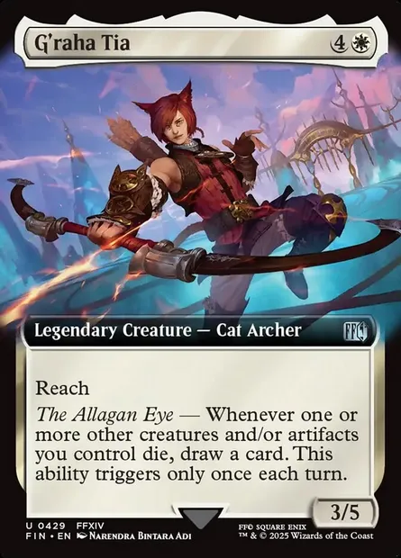 G'raha Tia, Magic card FIN 429 — Final Fantasy set