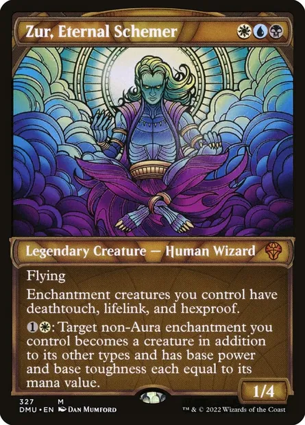 Zur, Eternal Schemer, Magic card DMU 327 — Dominaria United set