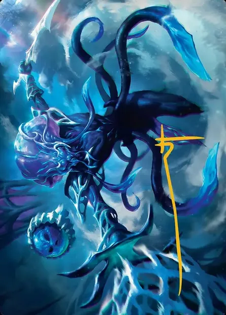 Illvoi Galeblade // Illvoi Galeblade, carte Magic AEOE 7 — extension Edge of Eternities Art Series
