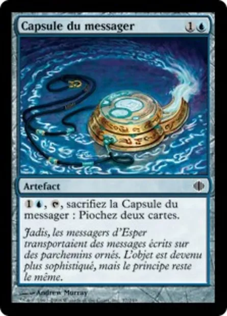 Capsule du messager, carte Magic ALA 37 — extension Les éclats d'Alara
