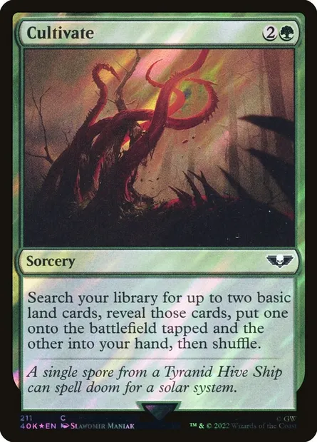 Culture, carte Magic 40K 211★ — extension Warhammer 40,000 Commander