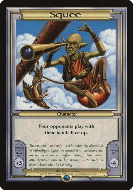 Squee, carte Magic PVAN 107 — extension Vanguard Series