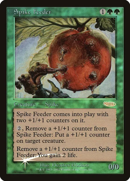 Spike Feeder, Magic card F02 10 — Friday Night Magic 2002 set