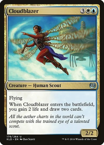 Cloudblazer, Magic card KLD 176 — Kaladesh set