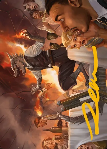 Party Thrasher // Party Thrasher, carte Magic AMH3 6 — extension Modern Horizons 3 Art Series