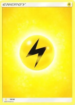 Lightning Energy, Pokémon card TK10A 010 — Sun & Moon Trainer Kit: Lycanroc & Alolan Raichu (Alolan Raichu) set