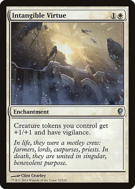 Vertu intangible, carte Magic CNS 72 — extension Conspiration