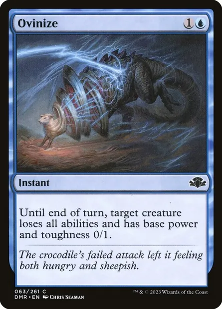 Ovinize, Magic card DMR 63 — Dominaria Remastered set