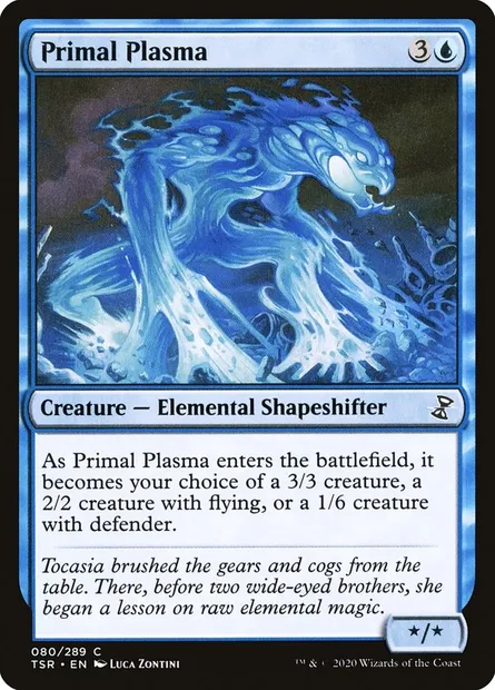 Primal Plasma, Magic card TSR 80 — Time Spiral Remastered set