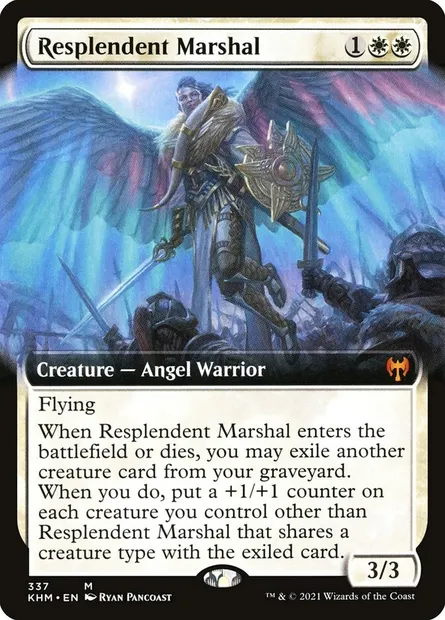 Resplendent Marshal, Magic card KHM 337 — Kaldheim set
