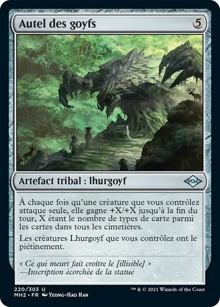 Autel des goyfs, carte Magic MH2 220 — extension Horizons du Modern 2