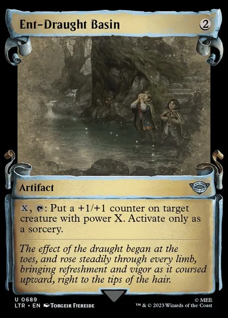 Ent-Draught Basin, Magic card LTR 689 — The Lord of the Rings: Tales of Middle-earth set