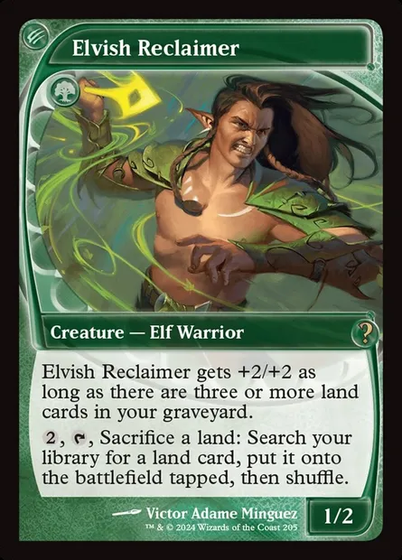 Recouvreur elfe, carte Magic MB2 205 — extension Mystery Booster 2