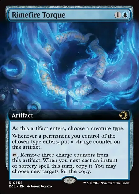 Torque de givrefeu, carte Magic ECL 358 — extension Lorwyn Eclipsed