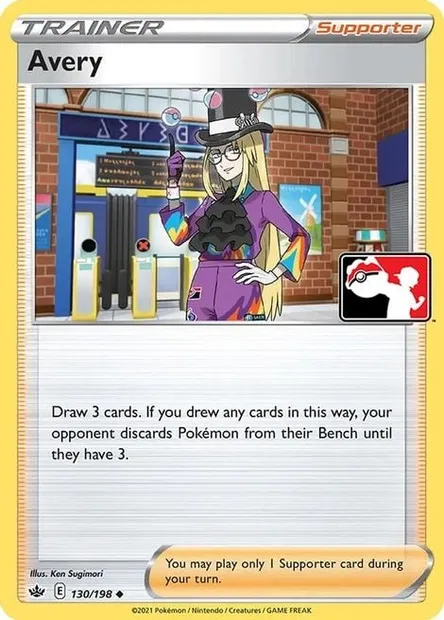 Avery, Pokémon card PPS 130-2 — Play! Pokémon Prize Pack Series set