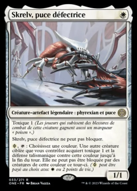 Skrelv, puce défectrice, carte Magic ONE 33 — extension Tous Phyrexians