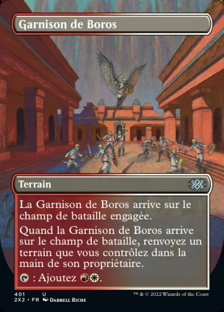 Garnison de Boros, carte Magic 2X2 401 — extension Double Masters 2022