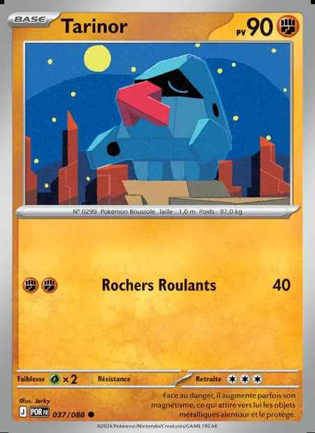 Tarinor, carte Pokémon POR 037 — extension Équilibre Parfait