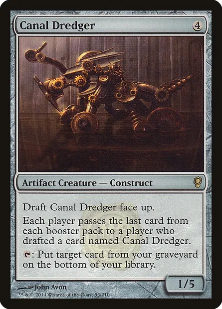 Canal Dredger, carte Magic CNS 55 — extension Conspiration