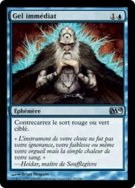 Gel immédiat, carte Magic M10 53 — extension Magic 2010