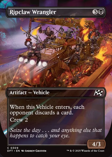 Ripclaw Wrangler, Magic card DFT 309 — Aetherdrift set