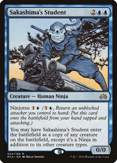 Sakashima's Student, Magic card PCA 24 — Planechase Anthology set