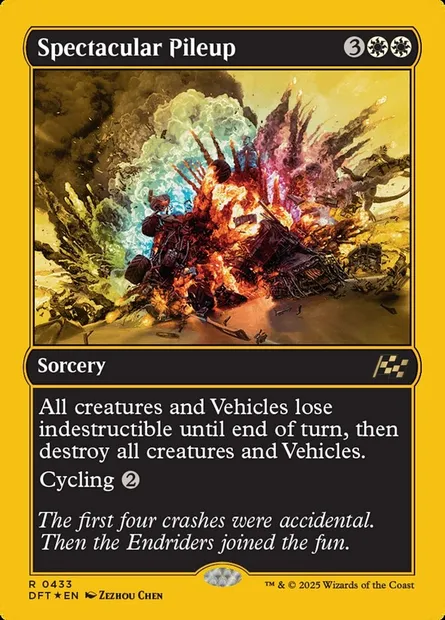 Spectacular Pileup, Magic card DFT 433 — Aetherdrift set