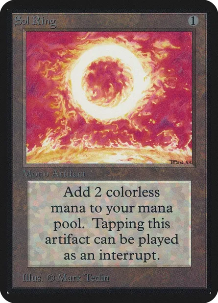 Sol Ring, Magic card LEA 269 — Limited Edition Alpha set