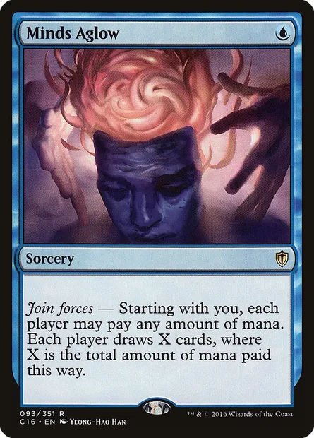 Minds Aglow, Magic card C16 93 — Commander 2016 set