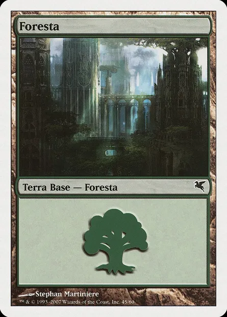 Forêt, carte Magic PSAL K45 — extension Salvat 2005