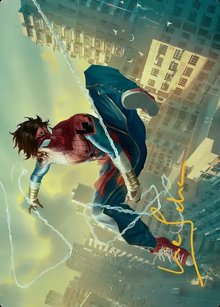 Spider-Man India // Spider-Man India, carte Magic ASPM 31 — extension Marvel's Spider-Man Art Series