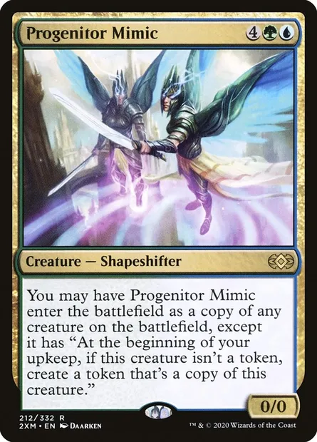 Progenitor Mimic, Magic card 2XM 212 — Double Masters set