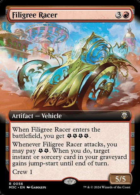 Filigree Racer, Magic card M3C 56 — Modern Horizons 3 Commander set