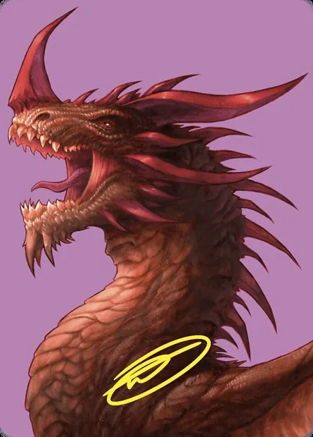 The Ur-Dragon // The Ur-Dragon, carte Magic ACMM 61 — extension Commander Masters Art Series