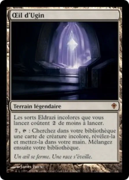 Œil d'Ugin, carte Magic WWK 136 — extension Worldwake