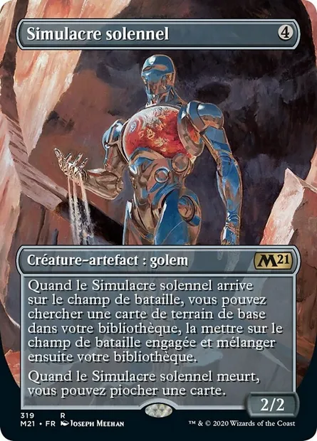 Simulacre solennel, carte Magic M21 319 — extension Core Set 2021