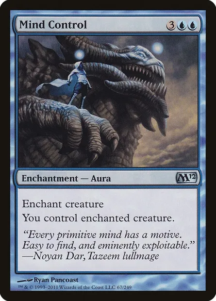 Mind Control, Magic card M12 67 — Magic 2012 set