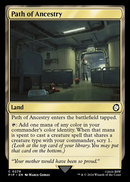 Path of Ancestry, Magic card PIP 279 — Fallout set