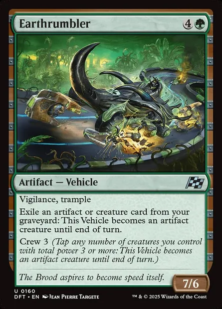 Earthrumbler, Magic card DFT 160 — Aetherdrift set