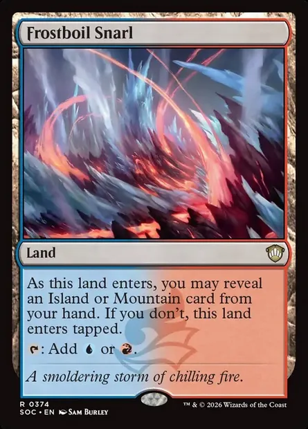 Lacis pyrogel, carte Magic SOC 374 — extension Secrets of Strixhaven Commander